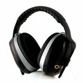Jackson Safety Over-the-Head Ear Muffs, 23 dB, H70 Onyx, Black 20771